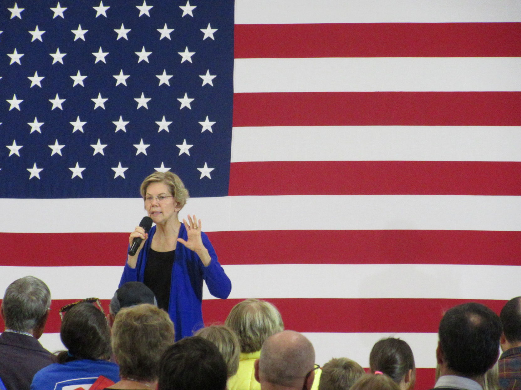 Elizabeth Warren Muscatine Iowa